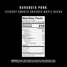 Hickory Smoked Uncured Maple Bacon