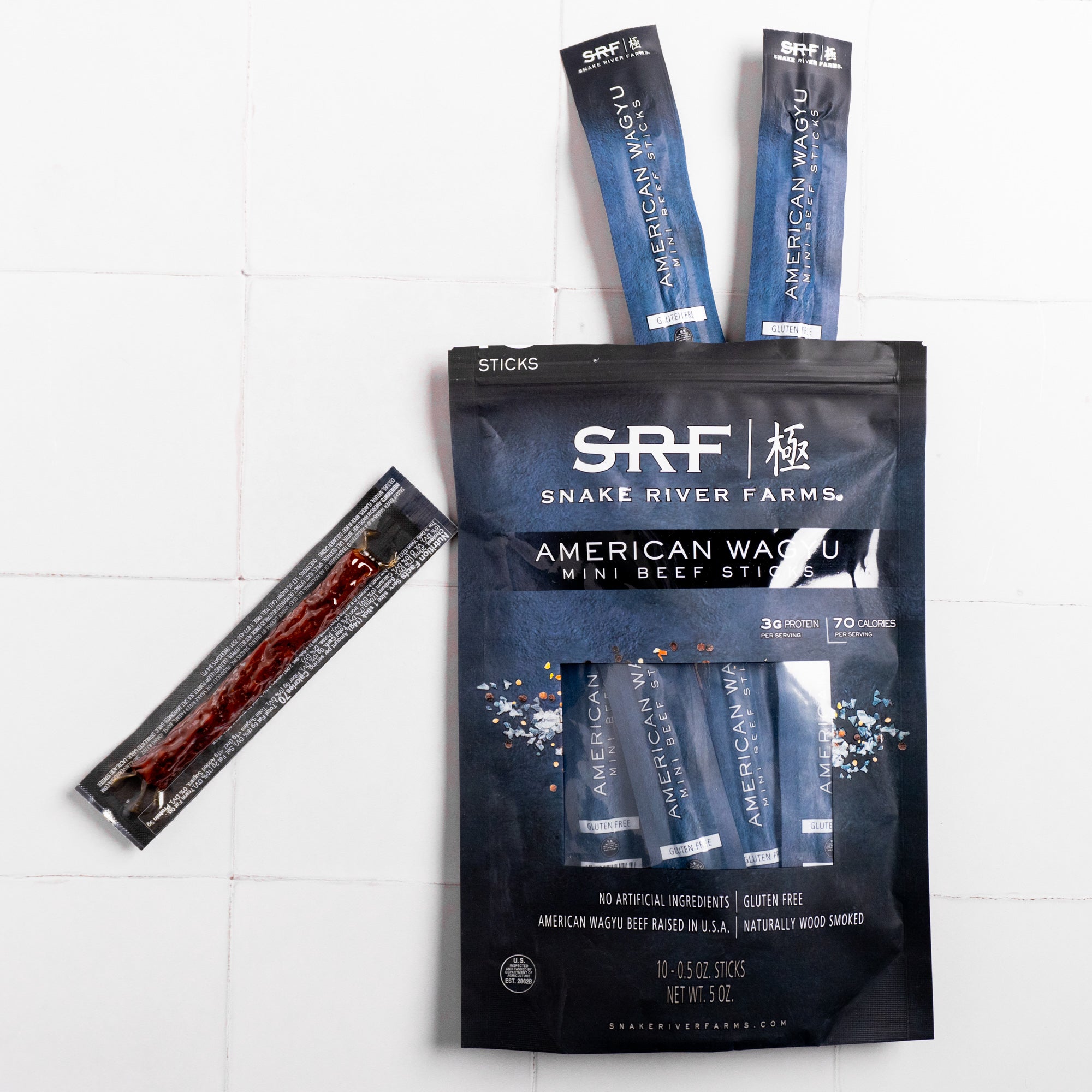 Wagyu Smoked Mini Beef Sticks