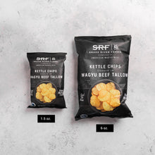 Wagyu Beef Tallow Kettle Chips 1.5 oz Bags - 12 Pack